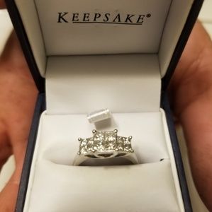 14k Real Diamond Engagement ring